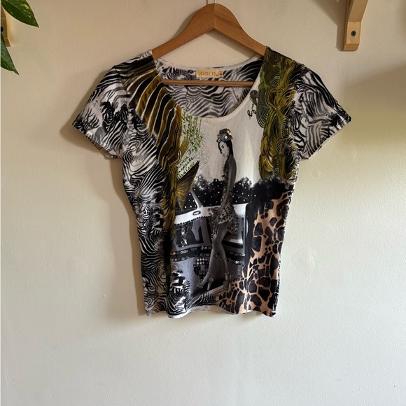 Louise FD Graphic Baby Tee ( Fits small/ medium) - Picture 4 of 5